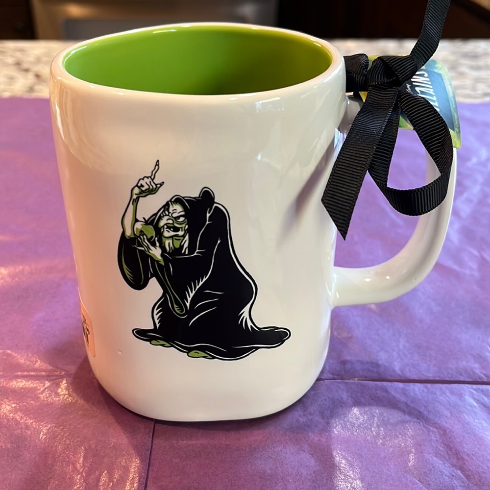 NEW Rae Dunn x Magenta Disney Villains Snow White “Evil Witch” Ceramic Mug